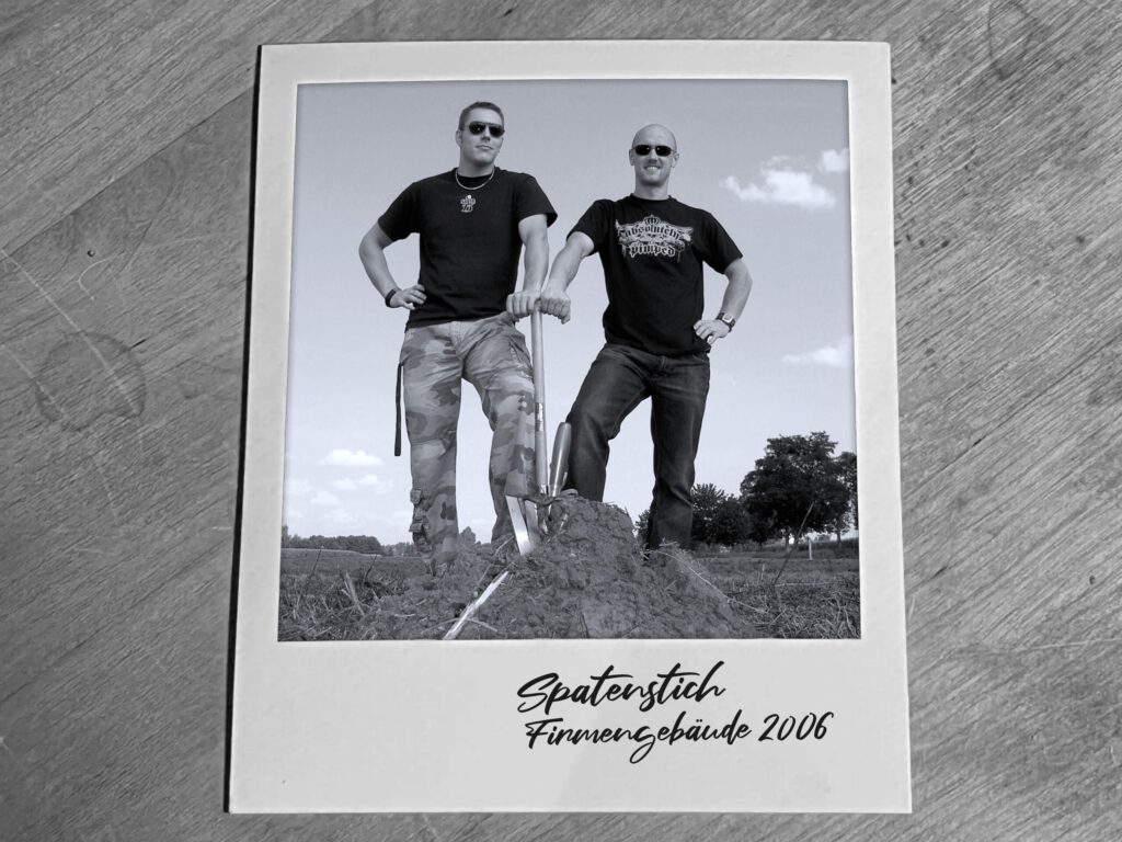 Grundsteinlegung für das neue PRO EVENT-Gebäude