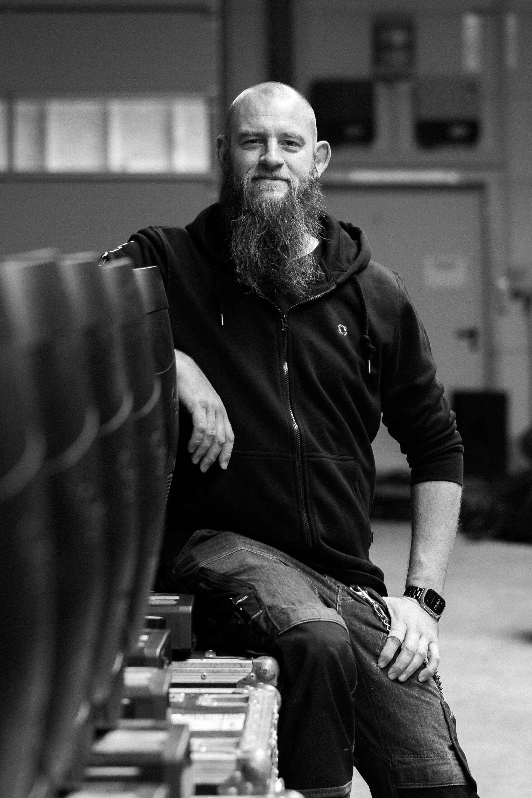 Sebastian Sieber, Project Manager und Light Professional bei PRO EVENT, ein Experte für Lichtdesign und Beleuchtungslösungen im Eventbereich.