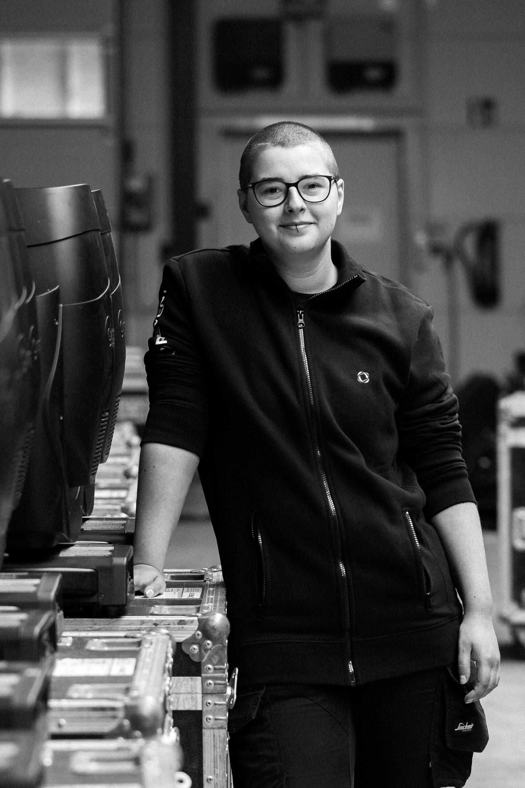 Andrea Loos, spezialisierte Veranstaltungstechnikerin bei PRO EVENT