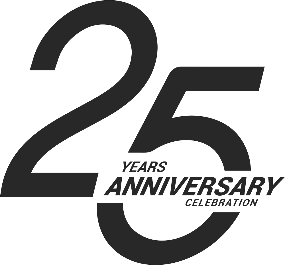 Illustration hinsichtlich des 25. Jahrestags von PRO EVENT